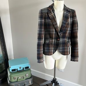 Plaid Blazer